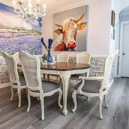 Texas Bluebonnet Farmhouse